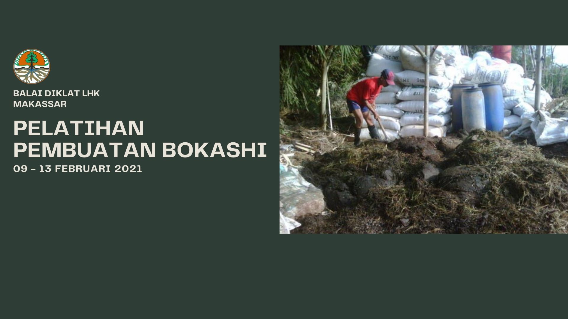 Pelatihan Pembuatan Bokashi Tahun 2021
