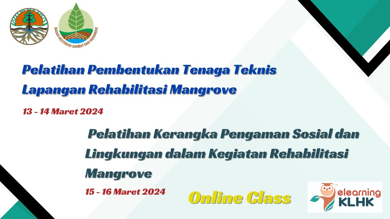 Pelatihan Kerangka Pengaman Sosial dan Lingkungan dalam Kegiatan Rehabilitasi Mangrove