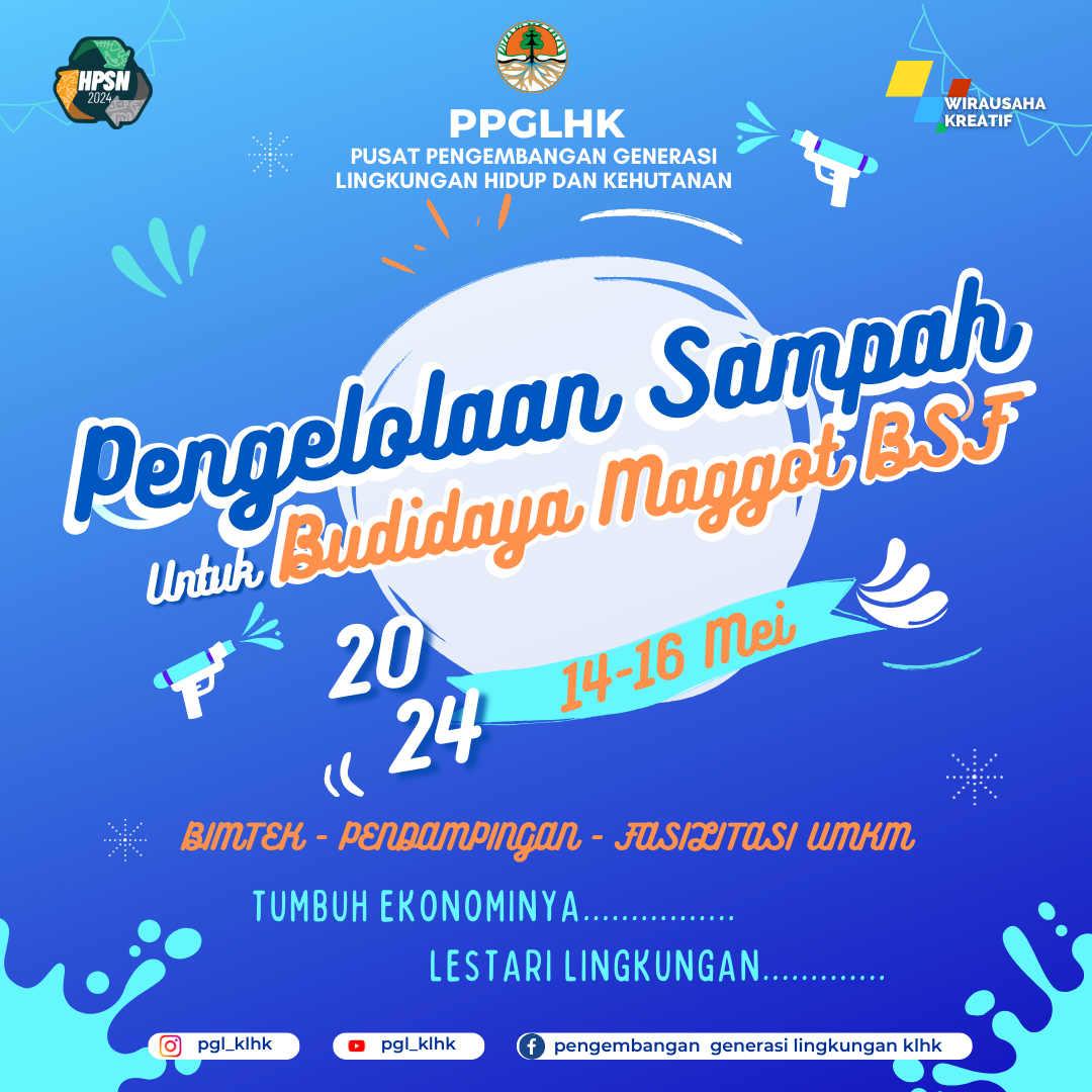 PENGELOLAAN SAMPAH UNTUK BUDIDAYA MAGGOT BSF A-4 KOTA MAGELANG