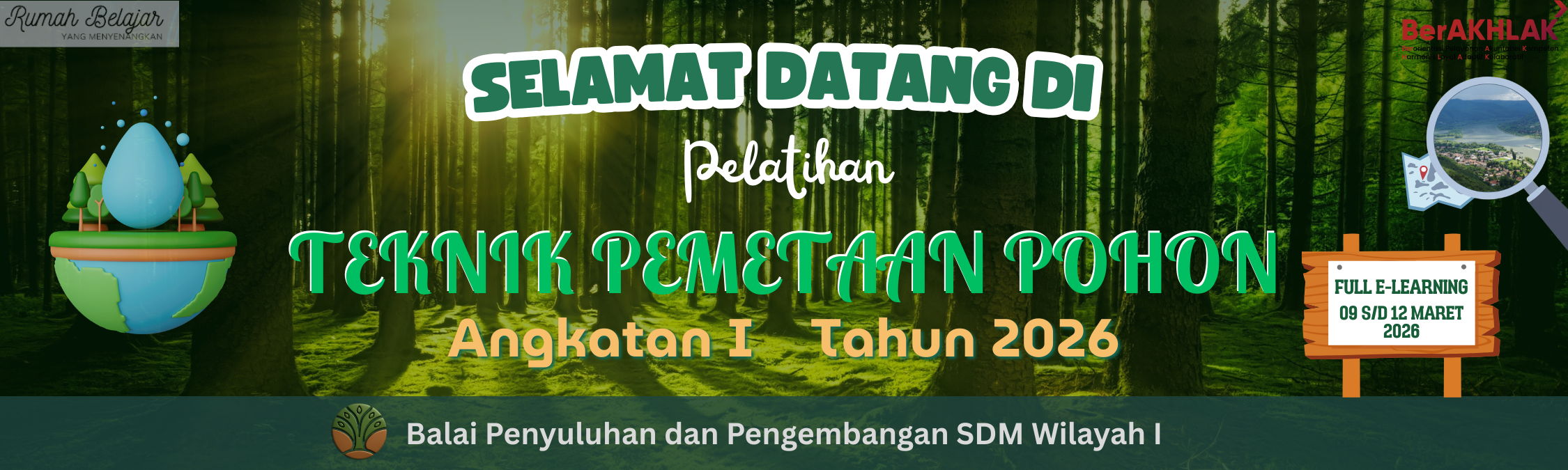 PELATIHAN TEKNIK PEMETAAN POHON ANGKATAN I TAHUN 2026