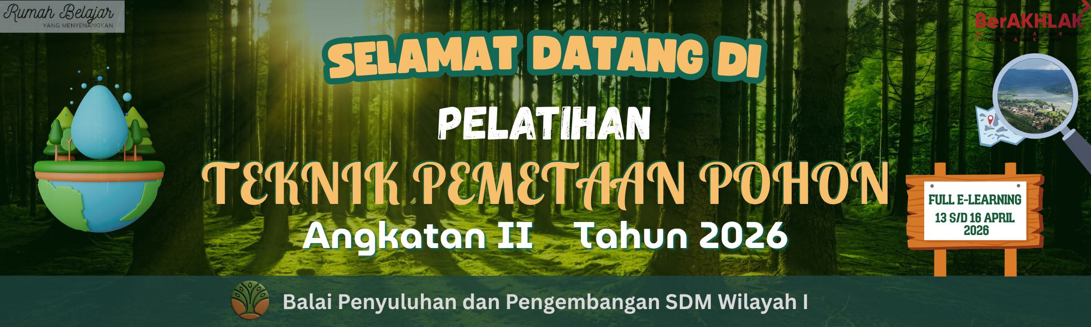 PELATIHAN TEKNIK PEMETAAN POHON ANGKATAN II TAHUN 2026