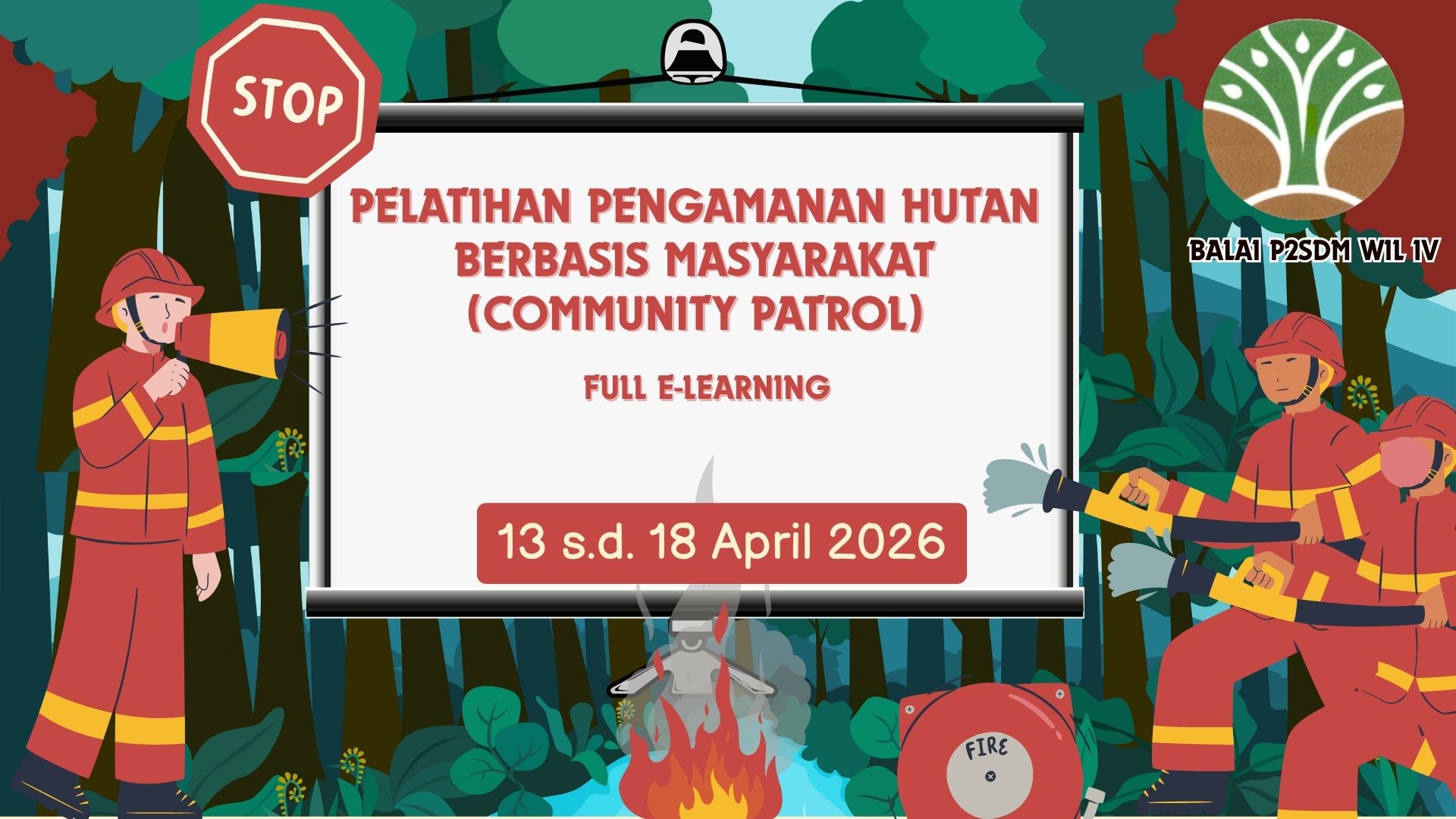 Pelatihan Pengamanan Hutan Berbasis Masyarakat (Community Patrol) Angkatan I