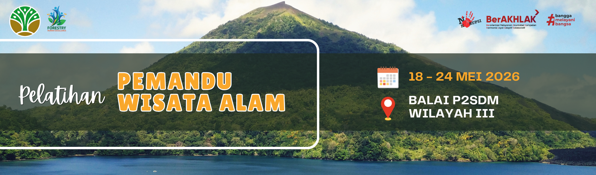 Pelatihan Pemandu Wisata Alam Angkatan 1 Tahun 2026