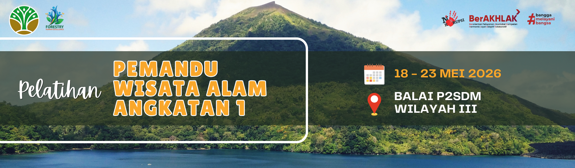 Pelatihan Pemandu Wisata Alam Angkatan 1 Tahun 2026
