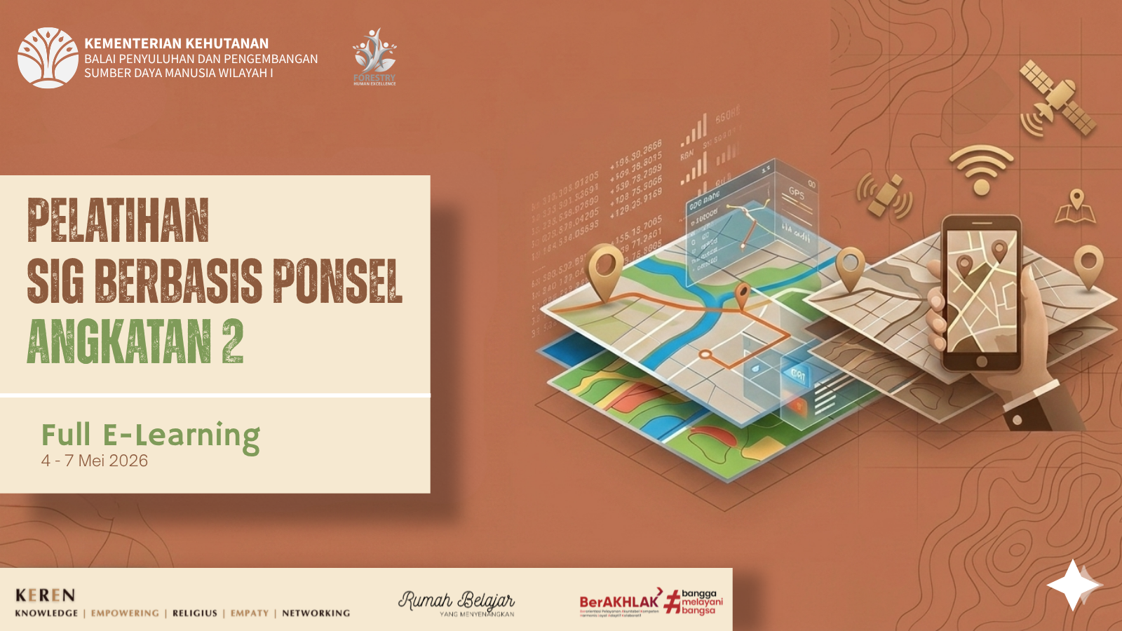PELATIHAN SIG BERBASIS PONSEL ANGKATAN 2 TAHUN 2026