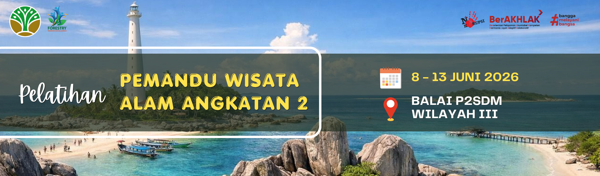 Pelatihan Pemandu Wisata Alam Angkatan 2 Tahun 2026