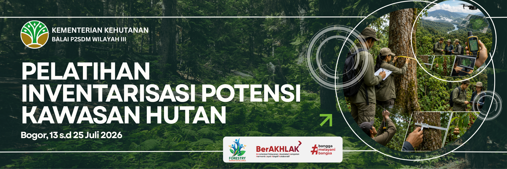 Pelatihan Inventarisasi Potensi Kawasan Hutan 2026