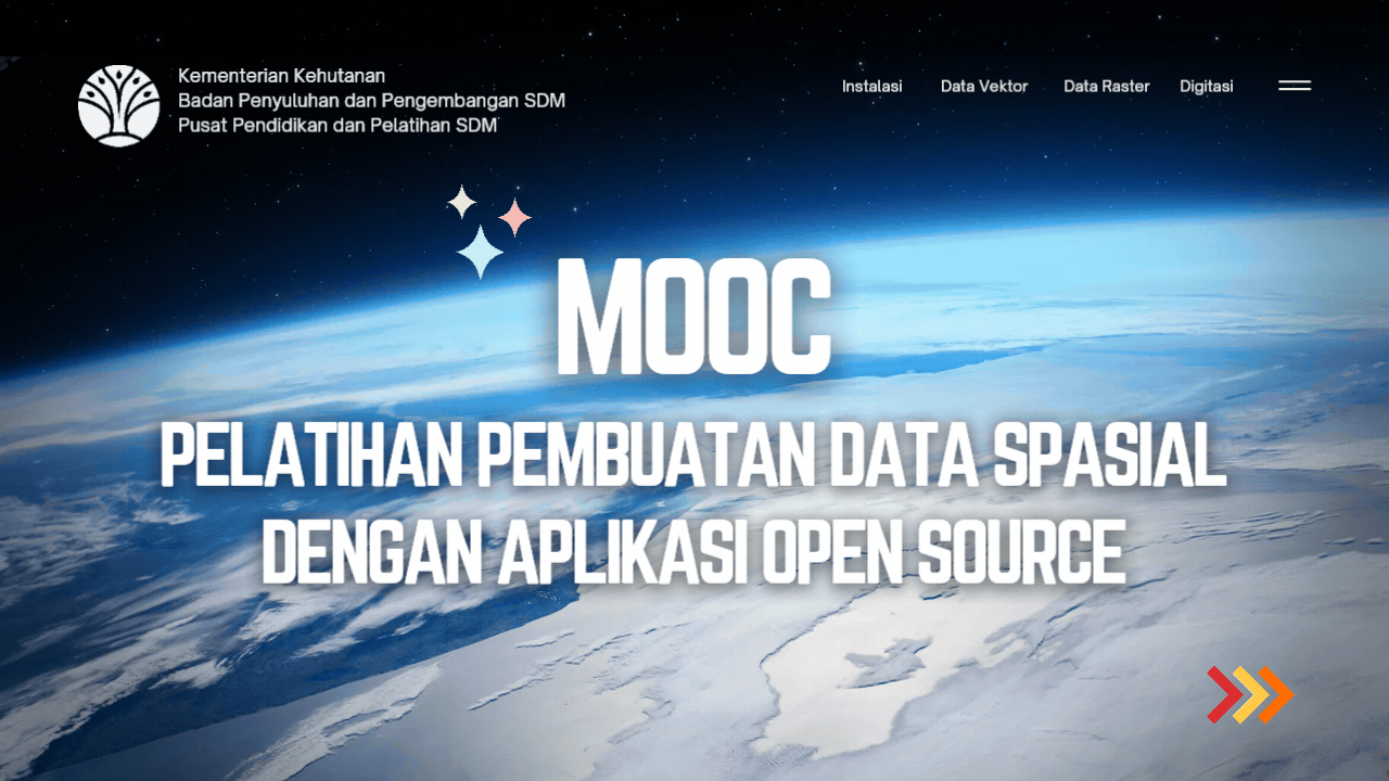 Pelatihan Pembuatan Data Spasial Dengan Aplikasi Open Source menggunakan metode MOOC