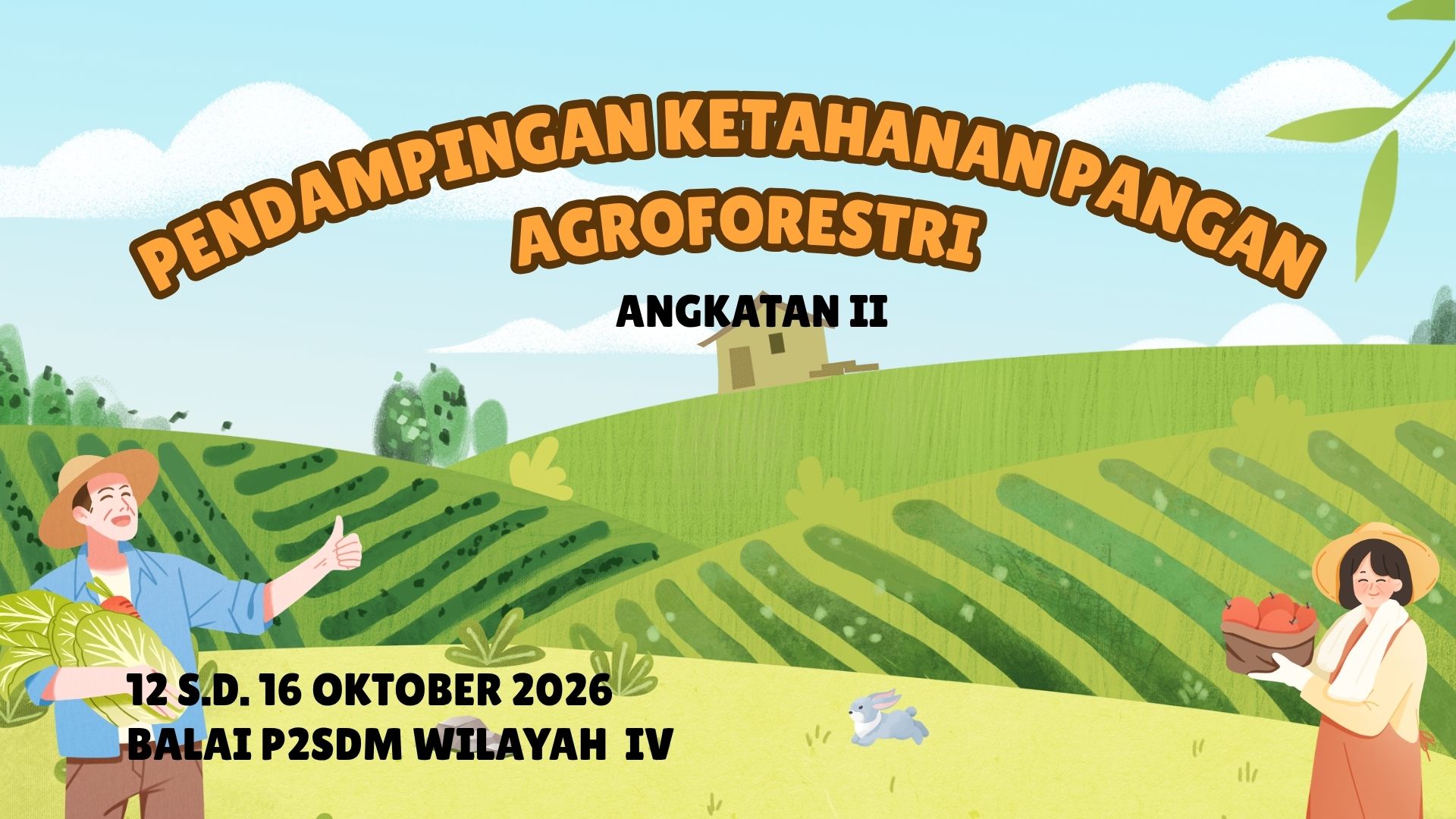 Pendampingan Ketahanan Pangan Agroforestri Angkatan II