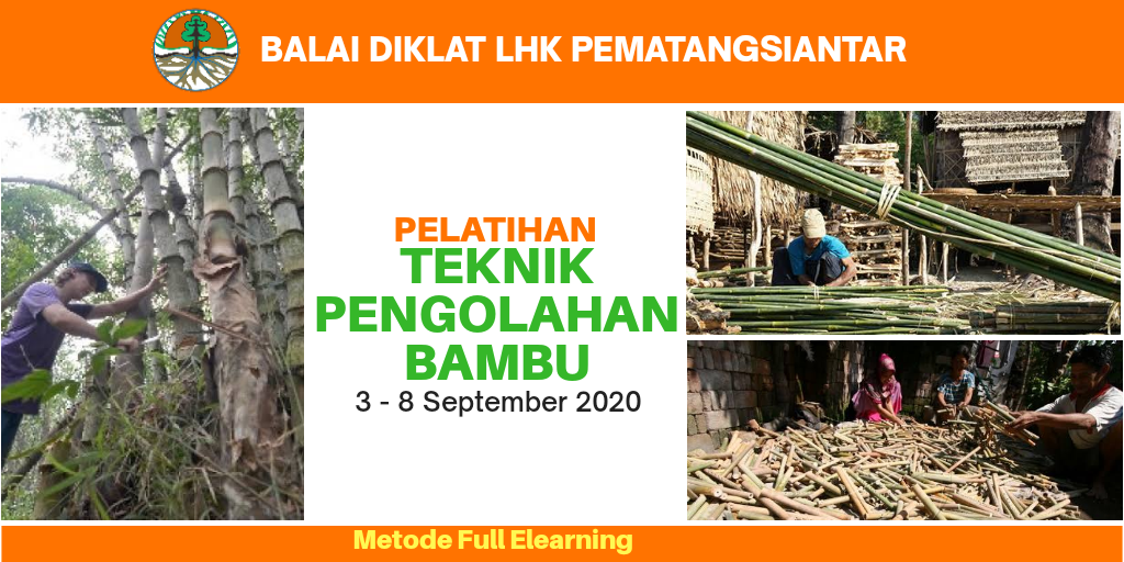 PELATIHAN TEKNIK PENGOLAHAN BAMBU DI BDLHK PEMATANGSIANTAR