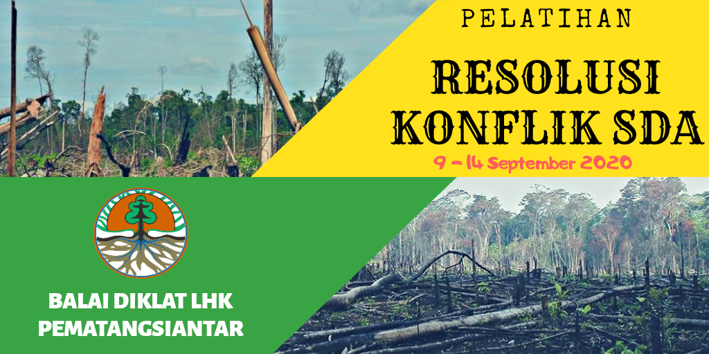 PELATIHAN RESOLUSI KONFLIK SUMBER DAYA ALAM (SDA) DI BDLHK PEMATANGSIANTAR